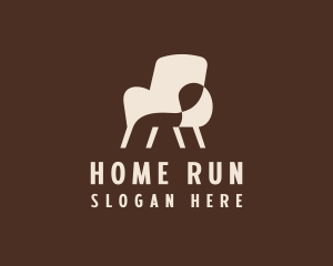 Chair Furniture Home Decoration logo design