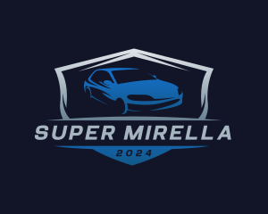 Detailing - Automotive Car Shield logo design