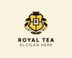 Royal Luxury Shield Crest logo design