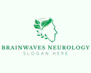Neurology - Leaves Head Neurology logo design