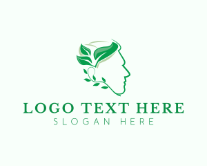 Mental Health - Leaves Head Neurology logo design