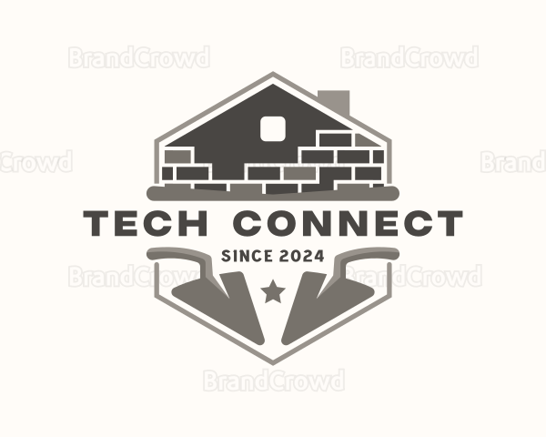 Brick Masonry Builder Logo