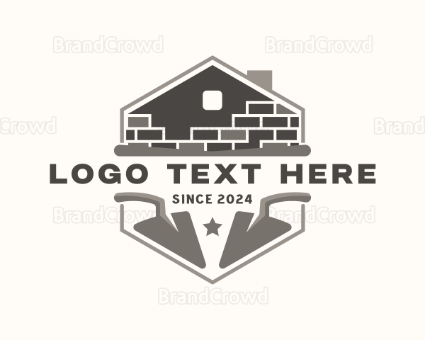 Brick Masonry Builder Logo