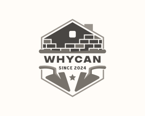 Bricklaying - Brick Masonry Builder logo design
