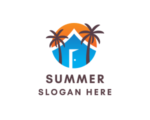 Summer House Resort  logo design