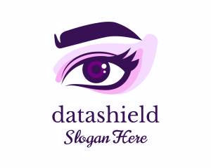 Beautiful Eyeshadow Cosmetic Logo