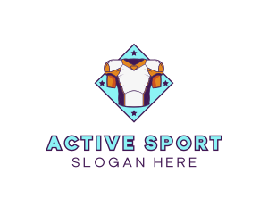 Player - Sports Football Shirt logo design