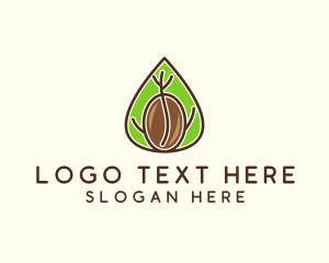 Leaf - Coffee Farm Leaf logo design