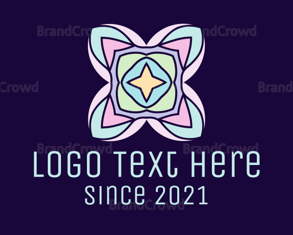 Star Flower Petals Logo