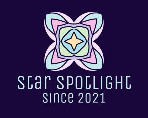 Star Flower Petals  logo design