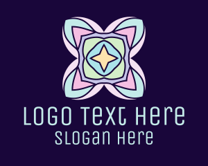 Star Flower Petals  Logo