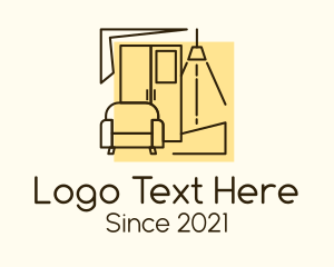 Light - Interior Armchair Cabinet logo design