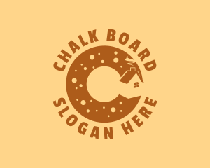 Donut Bake House Letter C logo design