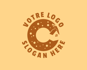 Canteen - Donut Bake House Letter C logo design