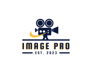 Movie Film Camera logo design