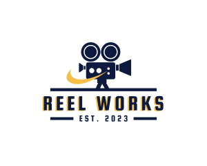 Movie Film Camera logo design