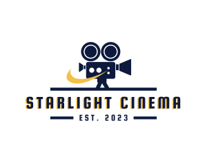 Movie Film Camera logo design