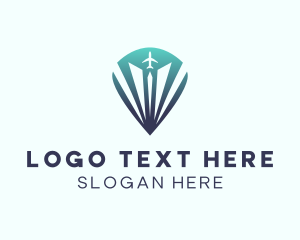 Vacation - Airline Aviation Travel logo design