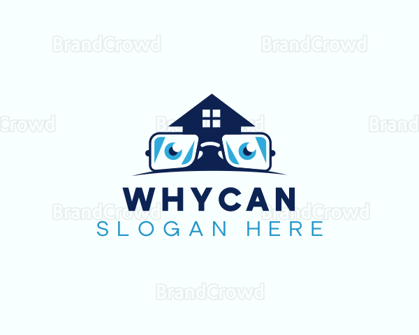 Glasses Smart House Logo