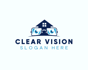 Glasses - Glasses Smart House logo design