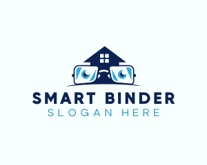 Glasses Smart House logo design