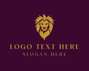 Regal - Wild Lion Mane logo design