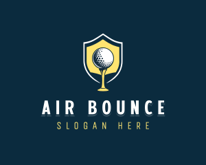 Golf Sports Competition logo design