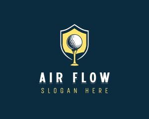 Golf Sports Competition logo design