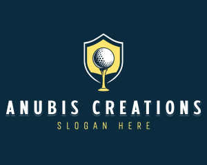 Golf Sports Competition logo design