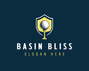 Golf Sports Competition logo design