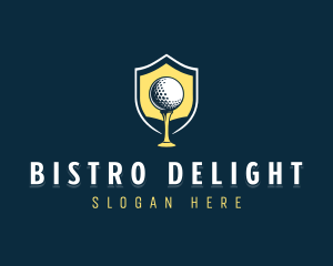 Golf Sports Competition logo design