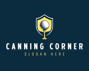 Golf Sports Competition logo design