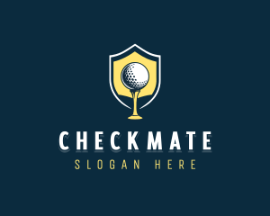 Golf Sports Competition logo design