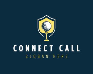 Golf Sports Competition logo design