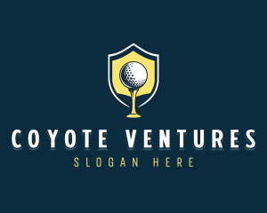 Golf Sports Competition logo design