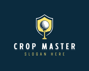 Golf Sports Competition logo design