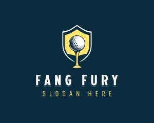 Golf Sports Competition logo design