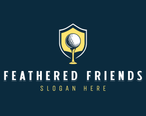 Golf Sports Competition logo design