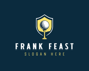 Golf Sports Competition logo design