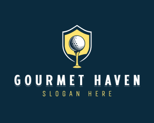 Golf Sports Competition logo design