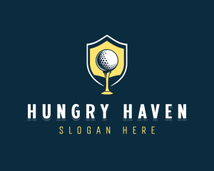 Golf Sports Competition logo design