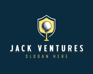 Golf Sports Competition logo design