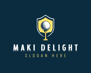 Golf Sports Competition logo design