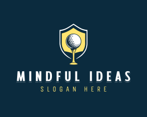 Golf Sports Competition logo design