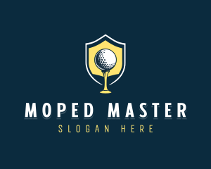 Golf Sports Competition logo design