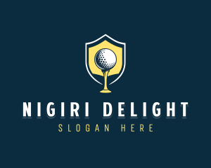 Golf Sports Competition logo design