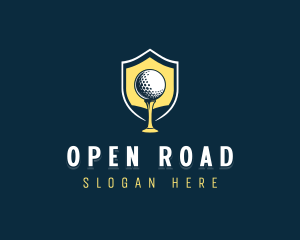 Golf Sports Competition logo design