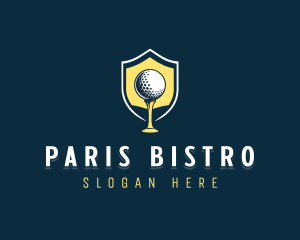 Golf Sports Competition logo design