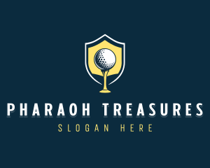 Golf Sports Competition logo design