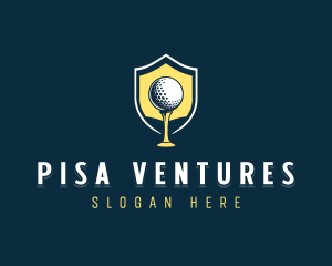 Golf Sports Competition logo design